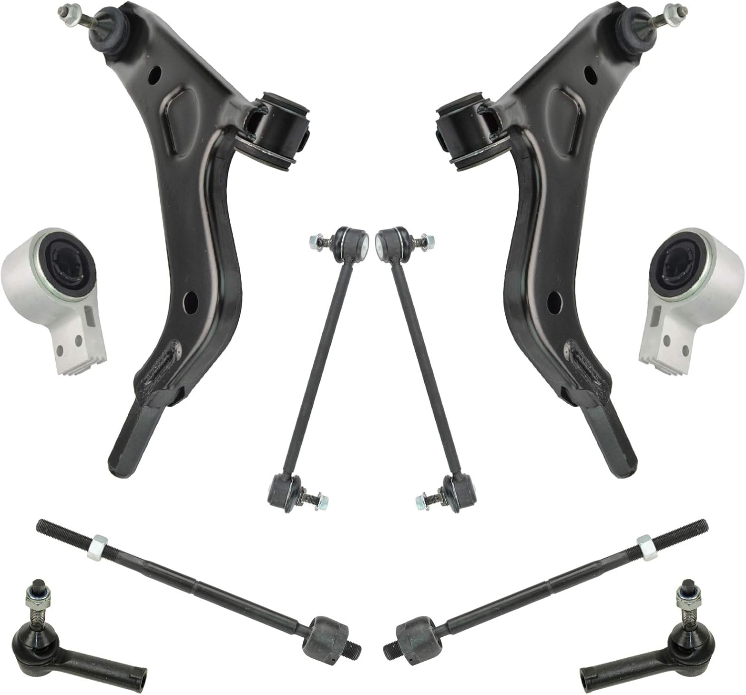 TRQ Front Steering & Suspension Kit for 2008-2009 Ford Taurus