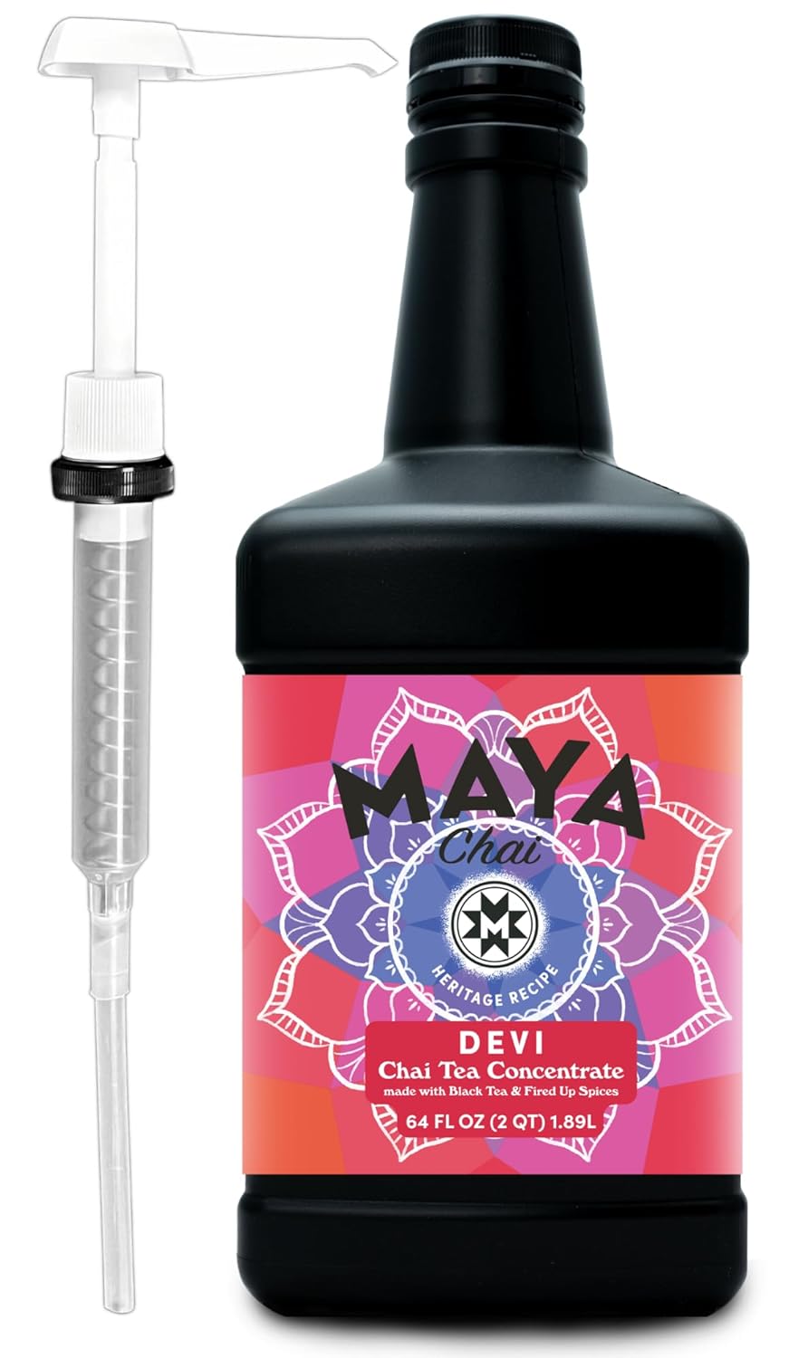 Maya Chai Tea Concentrate Extra Spice for Authentic Flavor