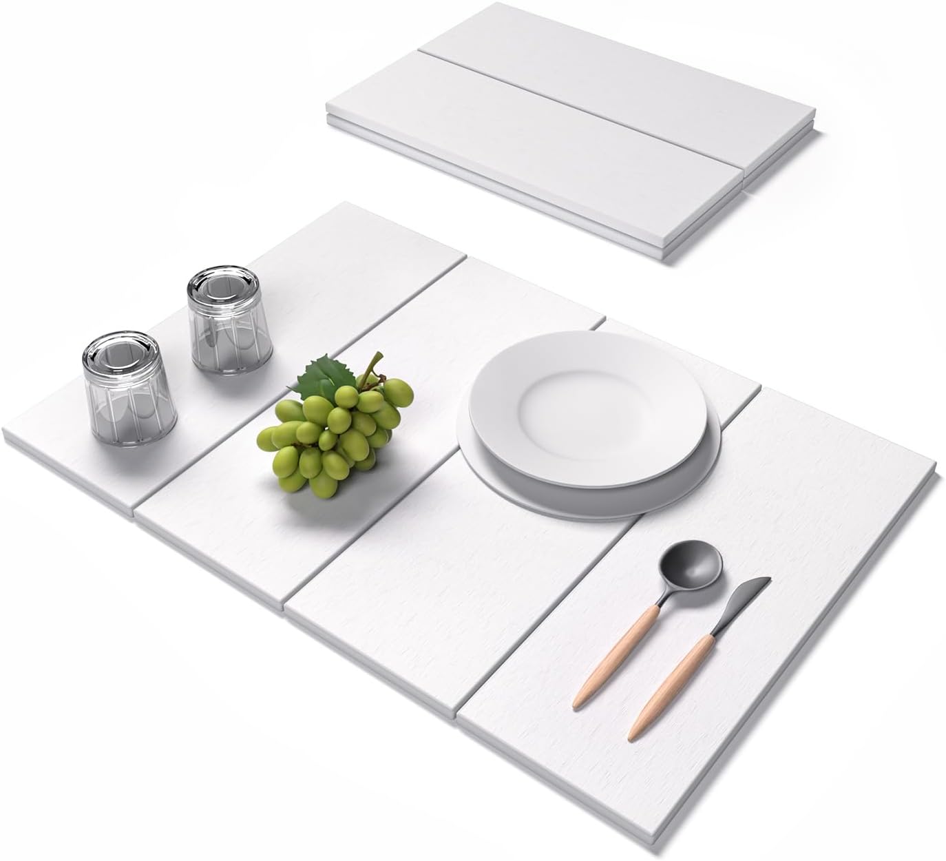 Diatomaceous Earth Dish Drying Mat for Kitchen Counter 24in x 16in