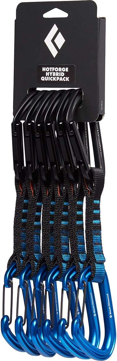BLACK DIAMOND HotForge Hybrid Quickdraws for Rock Climbing