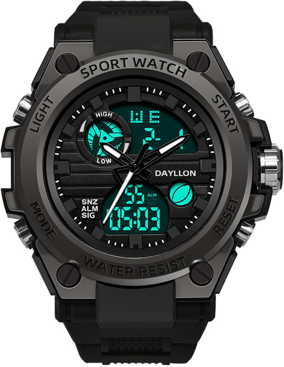 Dayllon Men's Military Waterproof Watch