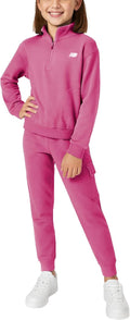New Balance Girls Sweatsuit Set - Stylish 2 Piece Athletic Outfit