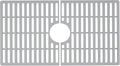 VIGO 27 in. x 15 in. Silicone Bottom Grid for Kitchen Sink