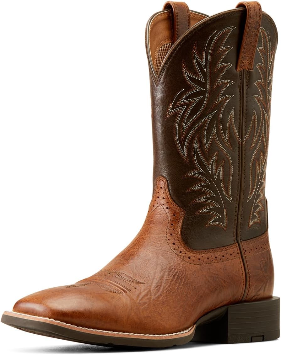 ARIAT Sport Western Wide Square Toe Mens Boot for Comfort
