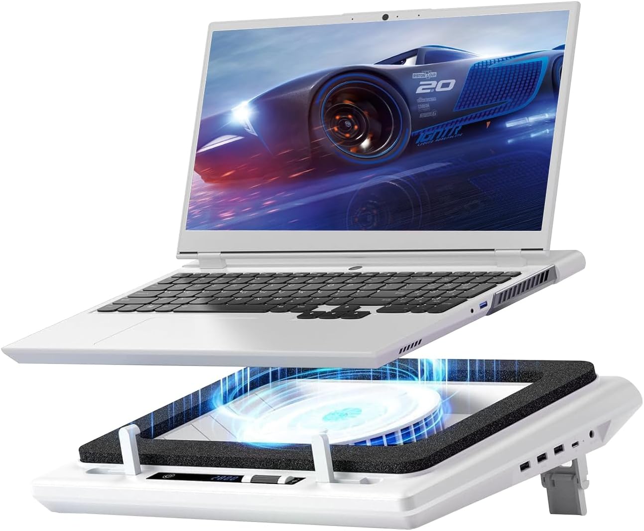llano V12 Laptop Cooling Pad for 15-19 Inch Gaming Laptops
