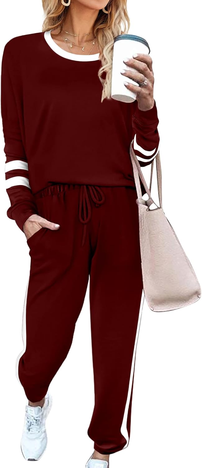 Aloodor Sweatsuit for Women 2 Piece Outfits for Comfort