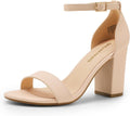 DREAM PAIRS Heels for Women Chunky Block Heel 3.5 in - Elegant Comfort