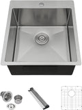 Lordear 18x20x10 inch Drop in Kitchen Sink for Modern Homes
