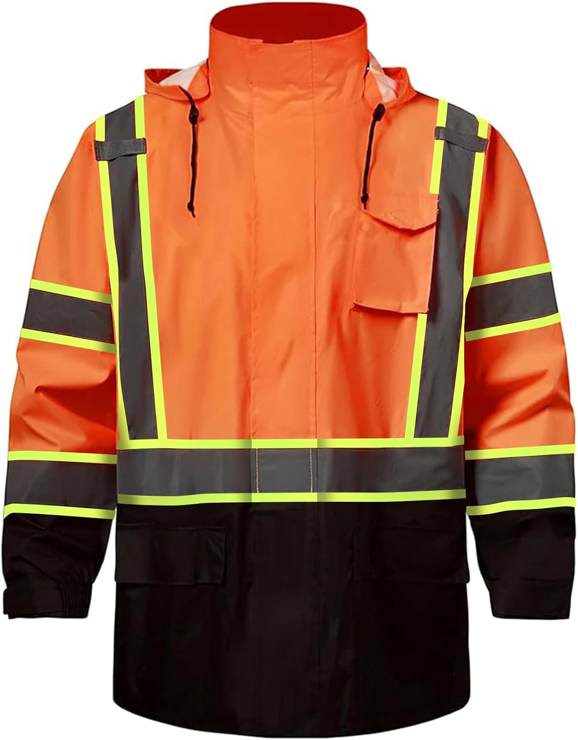 Hi Vis Reflective Rain Suits for Men - Waterproof Safety Gear