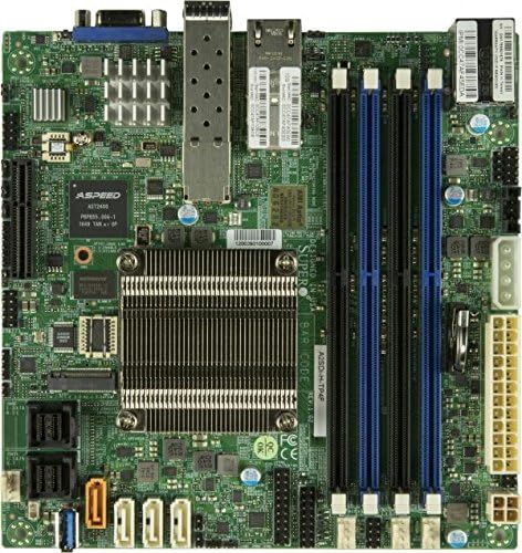 Supermicro A2SDI-H-TP4F Mini-ITX Motherboard for Compact Builds