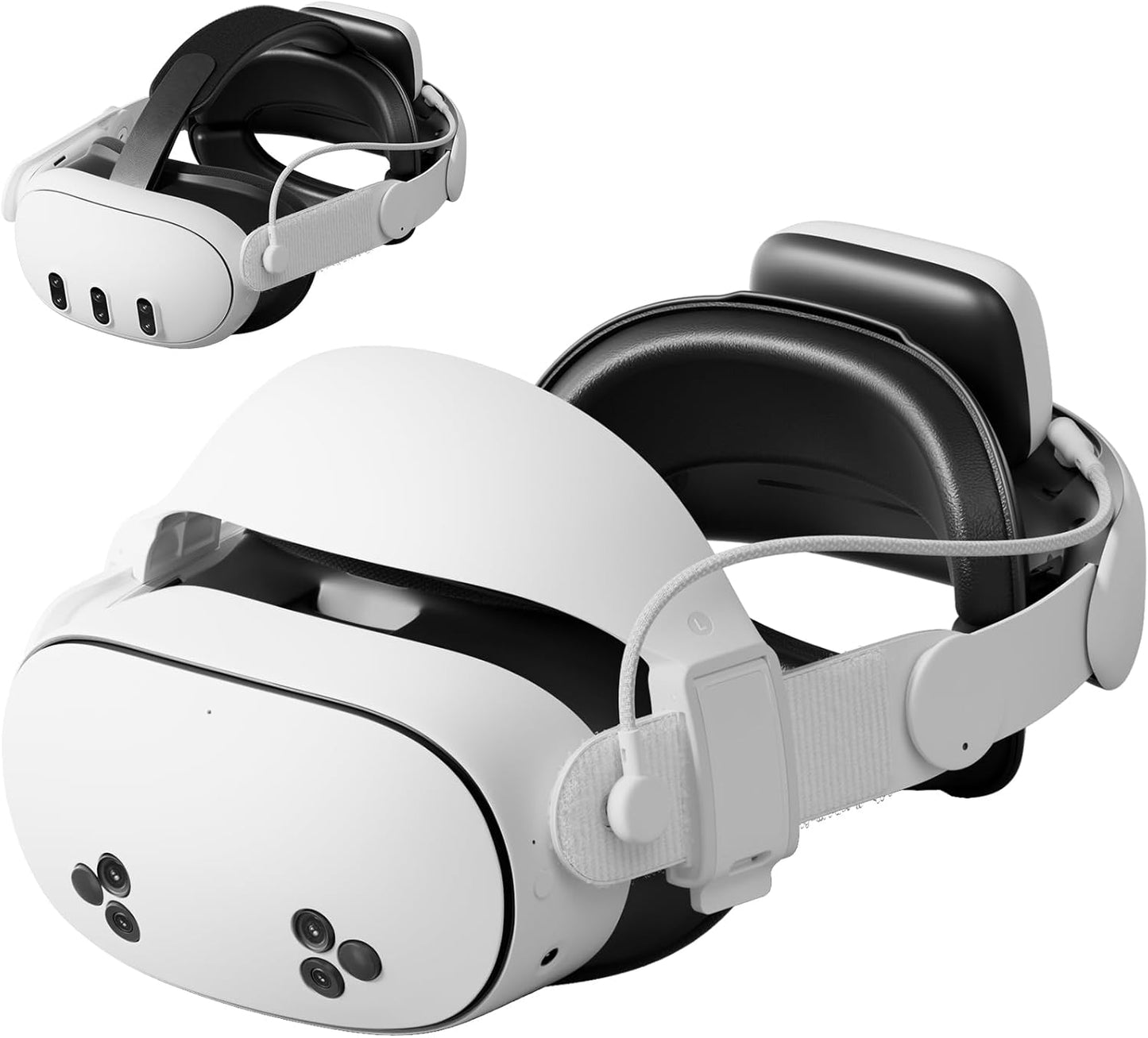 Aubika 2 in 1 Halo & Elite Mode VR Head Strap for Meta Quest