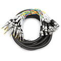 Seismic Audio SAXT-16x20F 16 Channel 20ft XLR to TRS Snake Cable