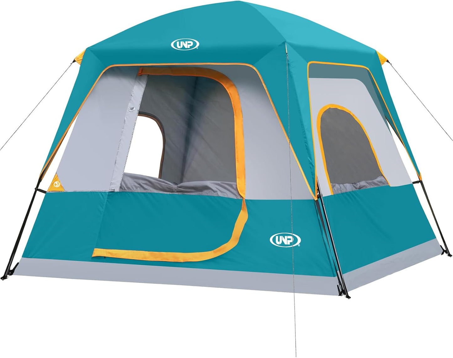 UNP 4-Person Easy Setup Tent - Waterproof & Portable