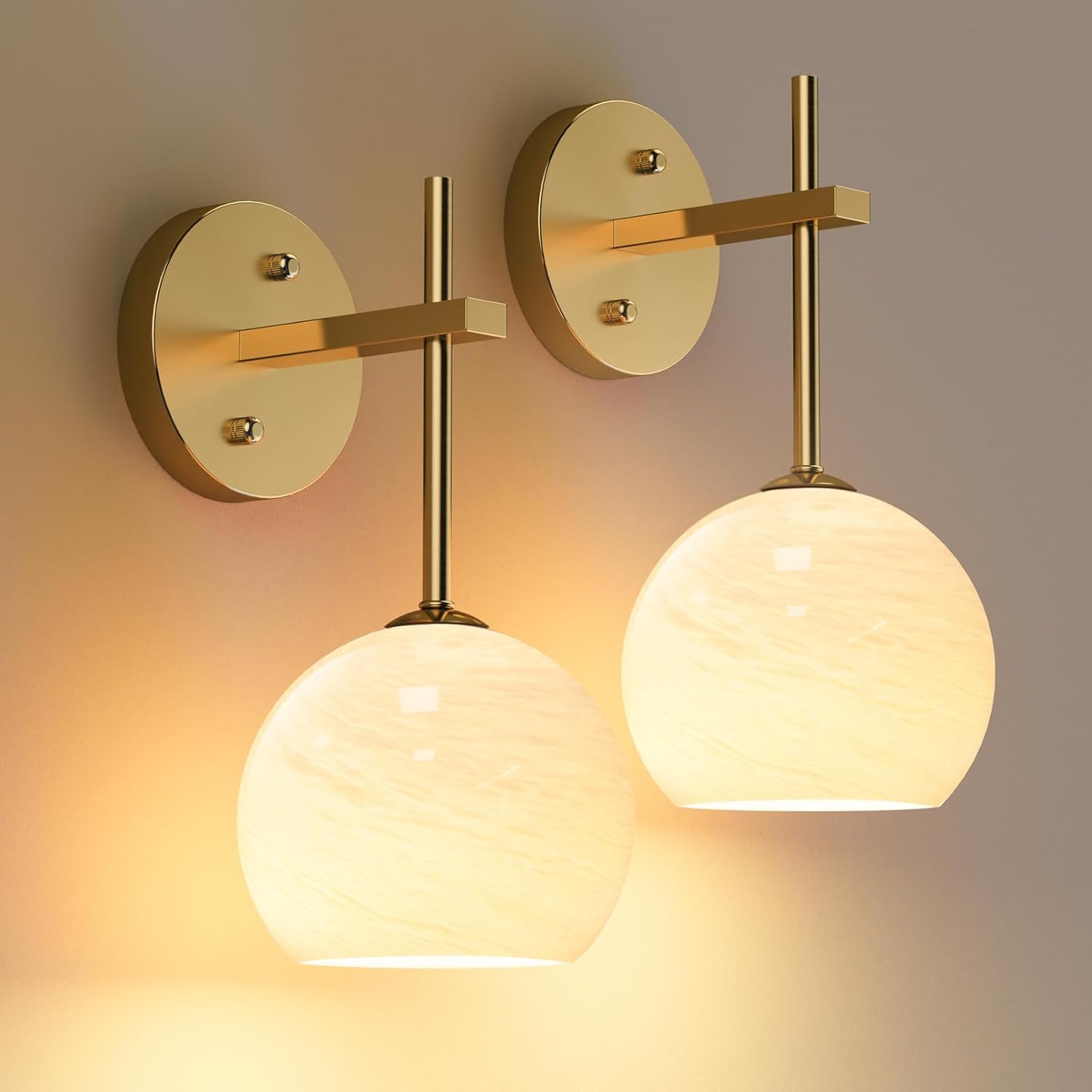 MOITA Wall Sconces Set of Two for Stylish Home Lighting