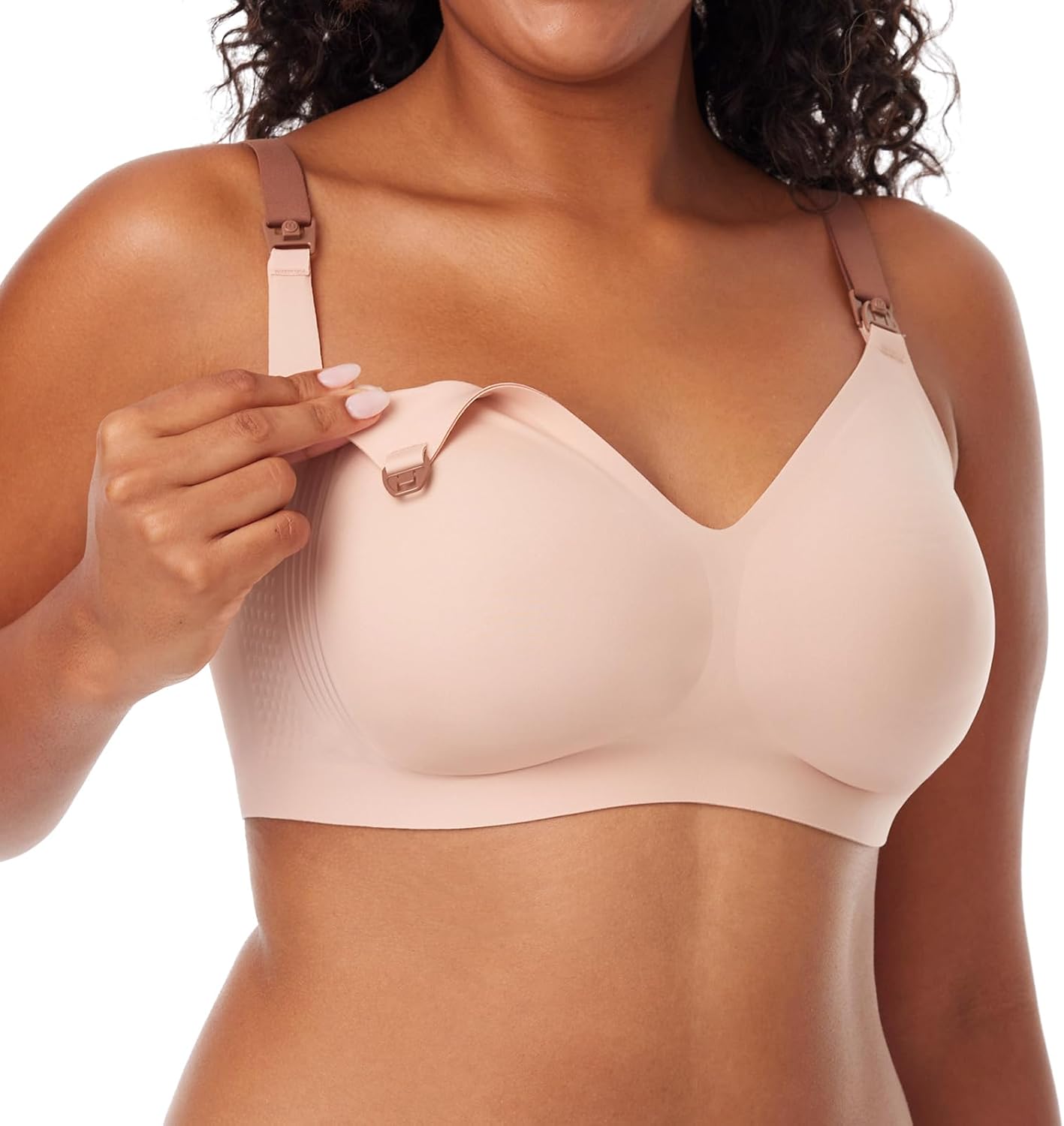 Momcozy Nursing Bras for Breastfeeding with Jelly Strip Lift