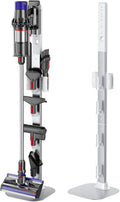 Nukisa Aluminum Vacuum Stand | Hidden Cord Design | Compatible with Dyson Vacs