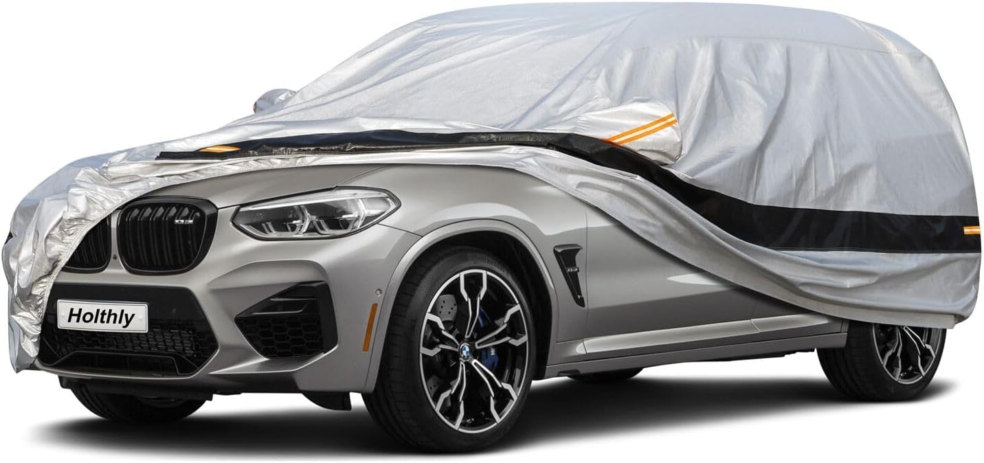 10 Layer Waterproof SUV Car Cover for All Weather Protection
