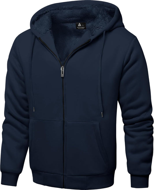 ZITY Men's Heavyweight Winter Hoodie for Ultimate Warmth