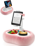 Tablet Pillow Stand Compatible with 4.7ft-12.9ft Devices - Soft Faux