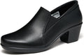 Women's Low Heeled Loafers 2024 - Comfortable Slip-on Pumps