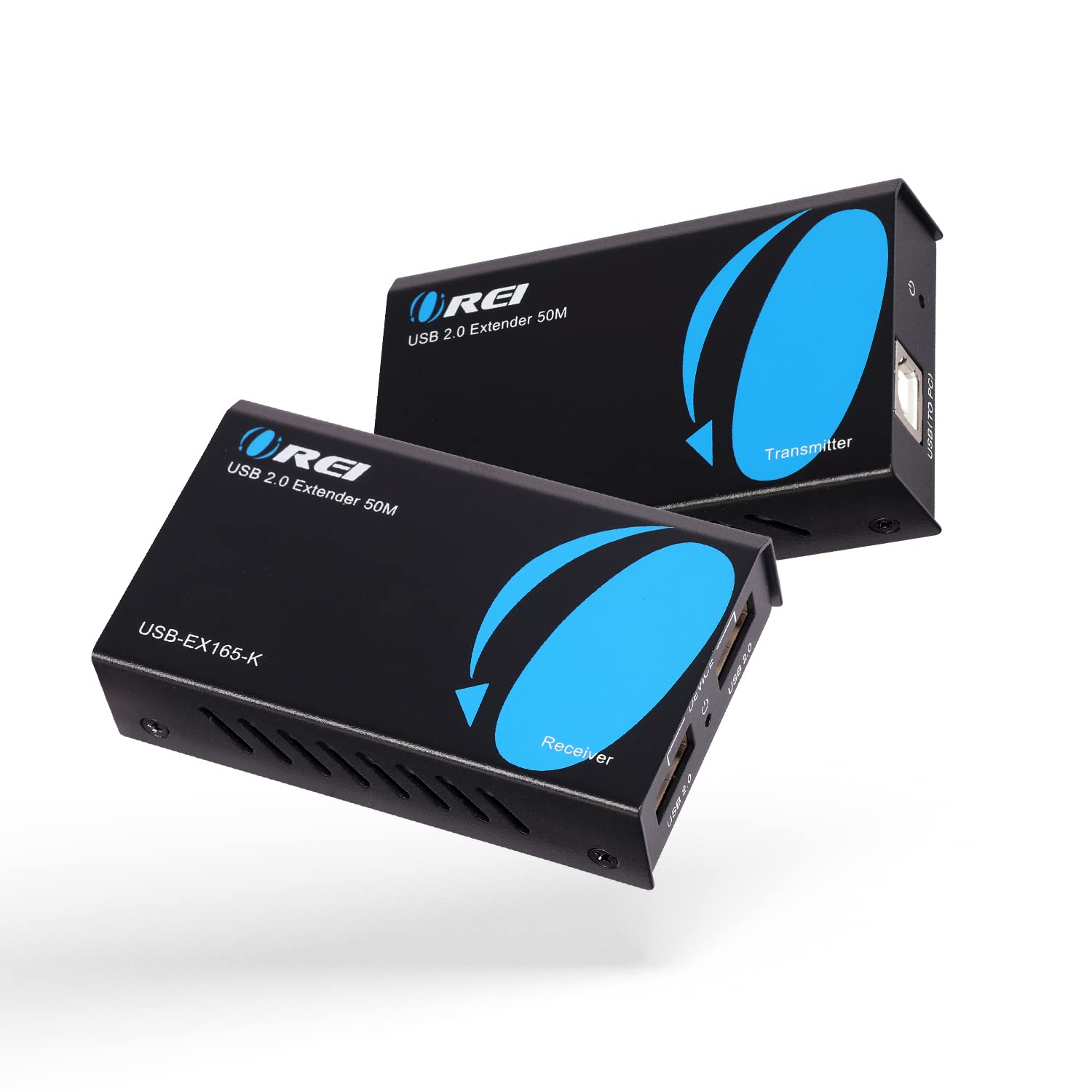 OREI USB Over Cat5e/6 Extender for Long Distance USB Signal