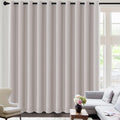Blackout Curtains 180in x 96in Stone Panel - Wide Room Divider