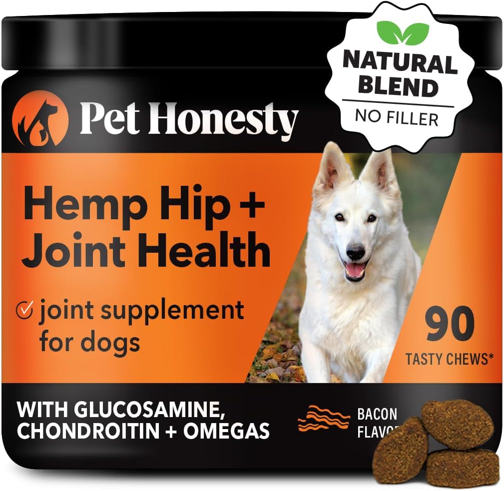 Hemp Hip & Joint Supplement for Dogs - Supports Mobility & Comfort