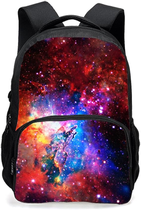 Galaxy Pattern Backpack for Teens - Trendy Space Design
