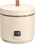 TOKIT Rice Cooker Small 3 Cup Uncooked /6 Cup Cooked - Modern