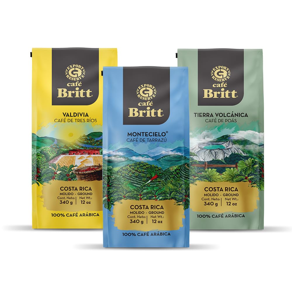 Costa Rican Origins Coffee Bundle - Gourmet Ground Coffee 3-Pack