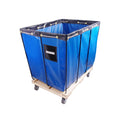 Basket Trucks Service Carts Blue 8 Bushel Knock Down Truck