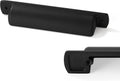 4 in Center to Center Matte Black Cabinet Cup Pulls 10 Pack - Durable