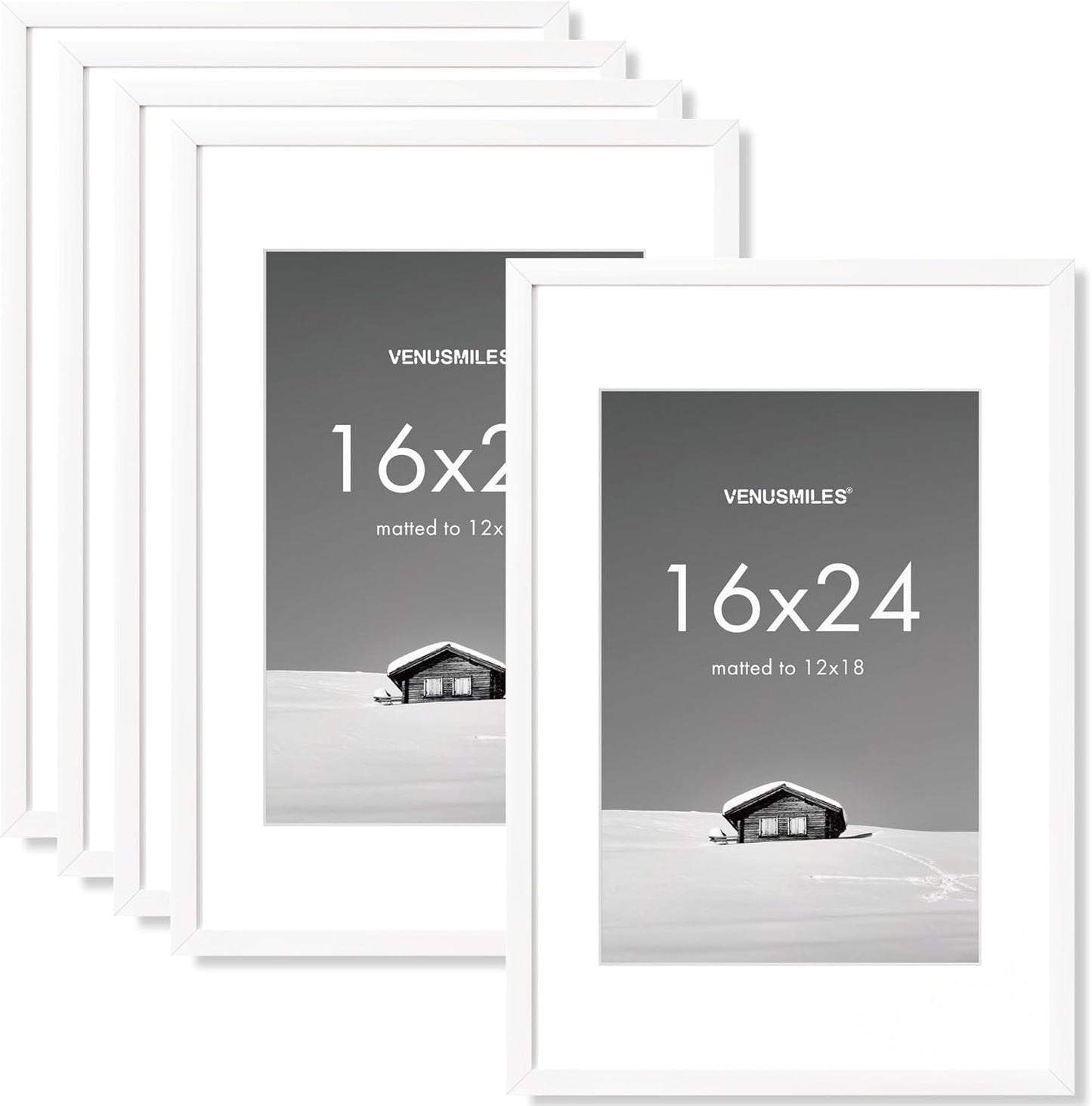 16x24 Picture Frame Set - Versatile Display for Your Photos