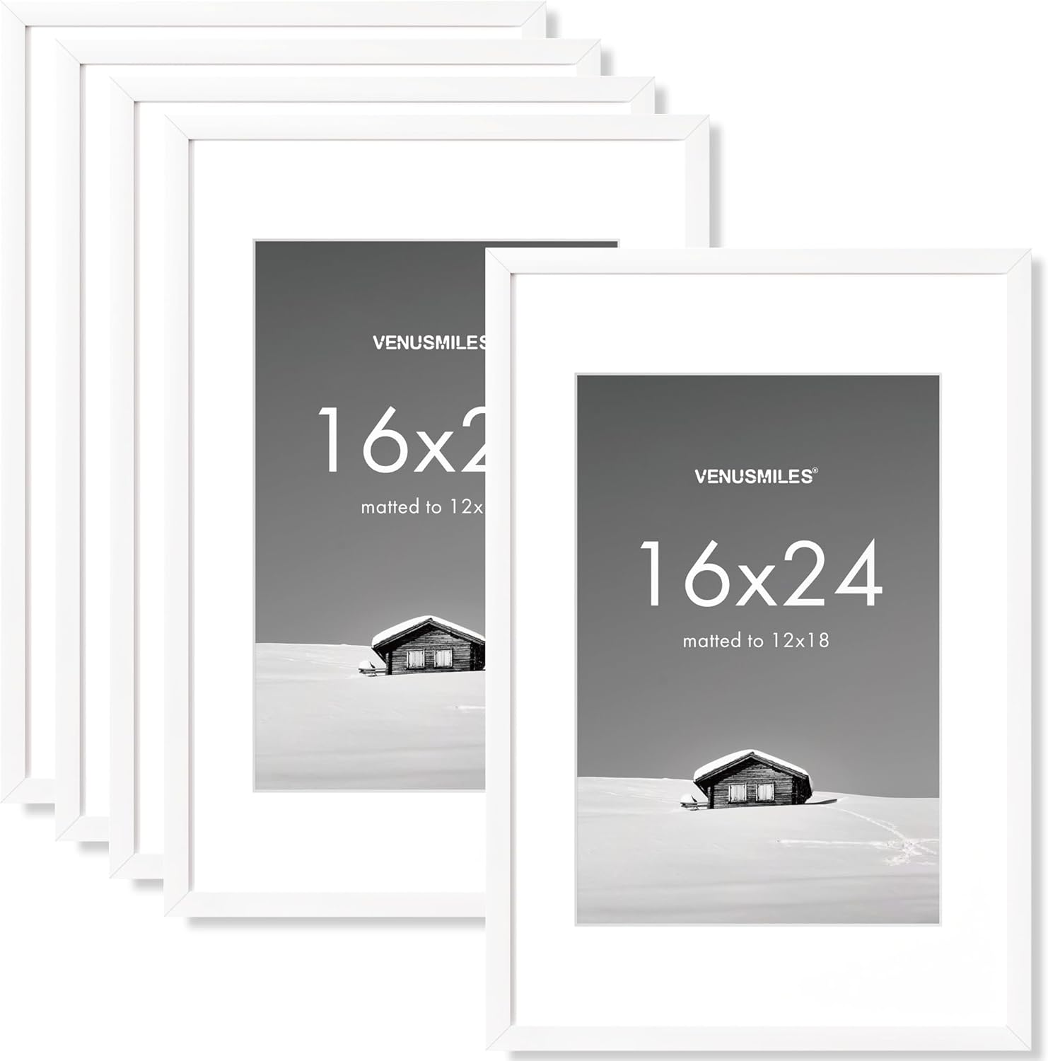 16x24 Picture Frame Set - Versatile Display for Your Photos