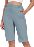 Women's 13 in Golf Bermuda Shorts - Quick Dry Knee Length