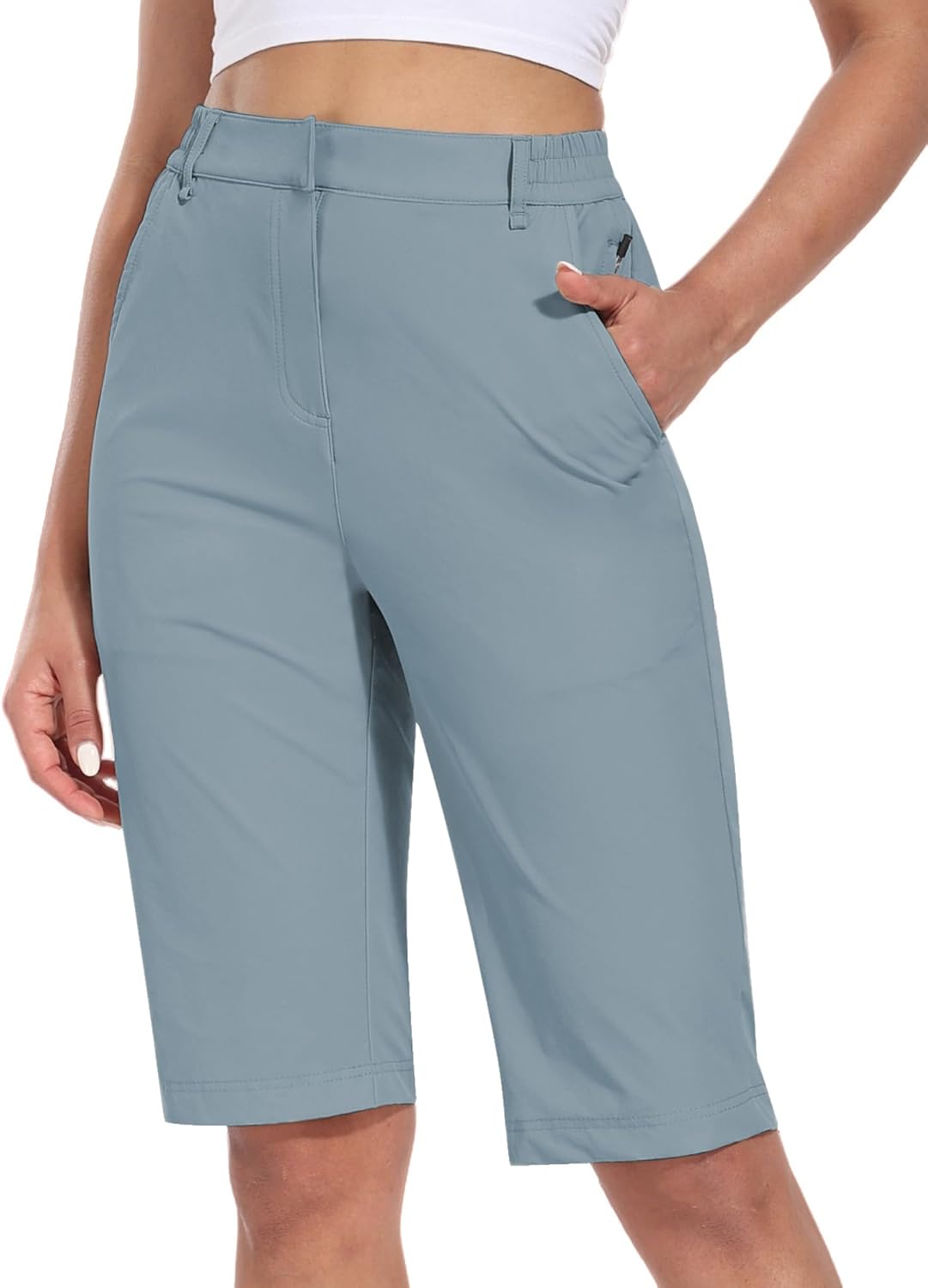 Hiverlay Women's Golf Bermuda Shorts for Summer Adventures