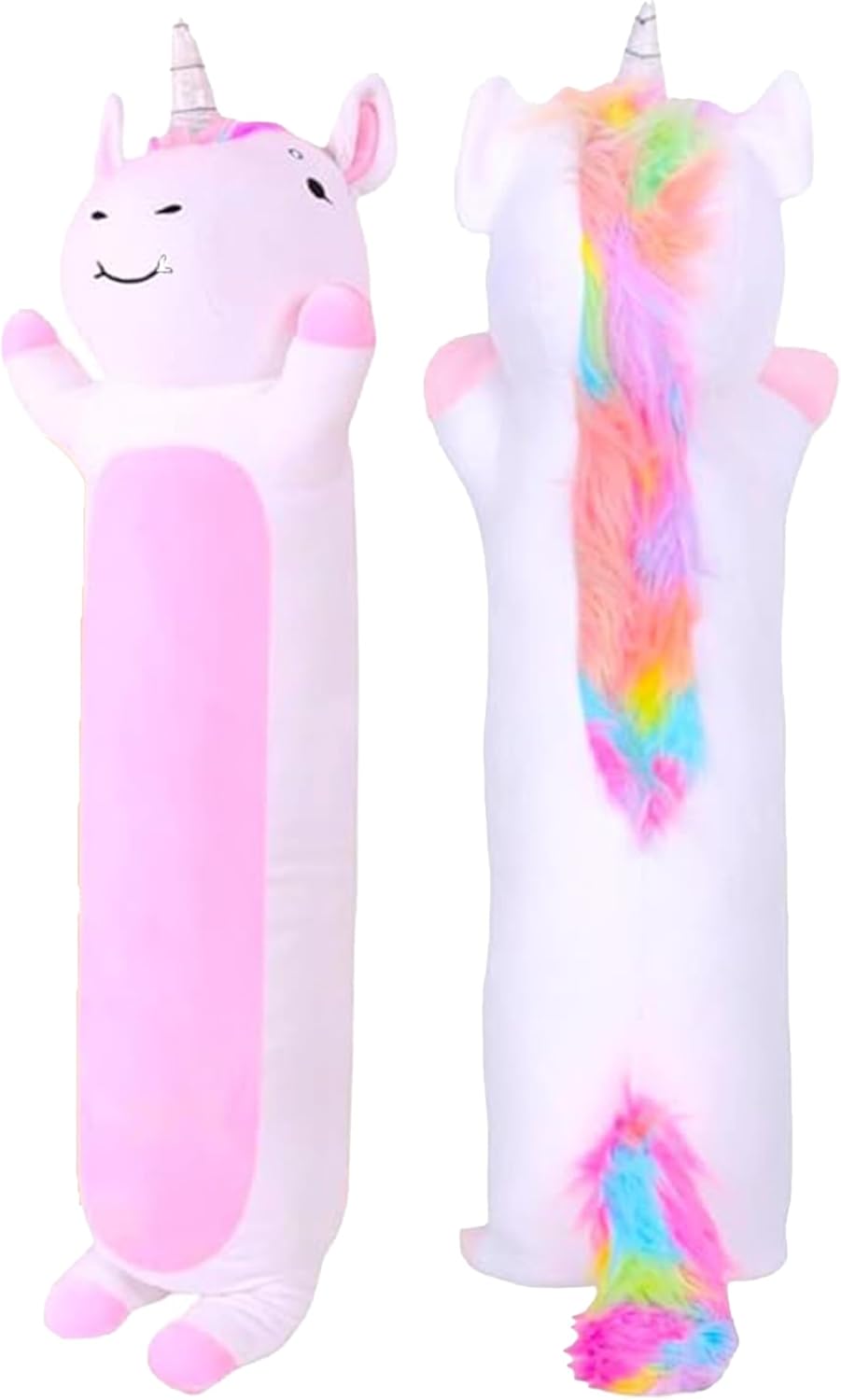 Unicorn Plush Body Pillow for Kids | Soft Cuddle Toy Gift