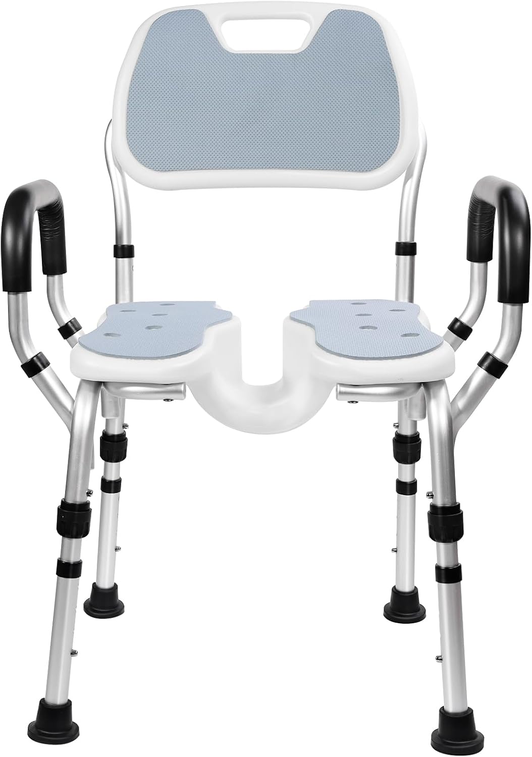 ZeptX U-Shape Shower Chair - Comfort & Safety