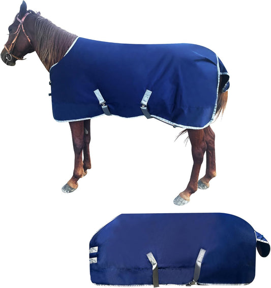 Warm & Dry Horse Blanket: Waterproof & Windproof, Medium Weight - 145