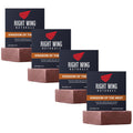 Right Wing Naturals Bar Soap for Men - 4 Pack Natural Bars