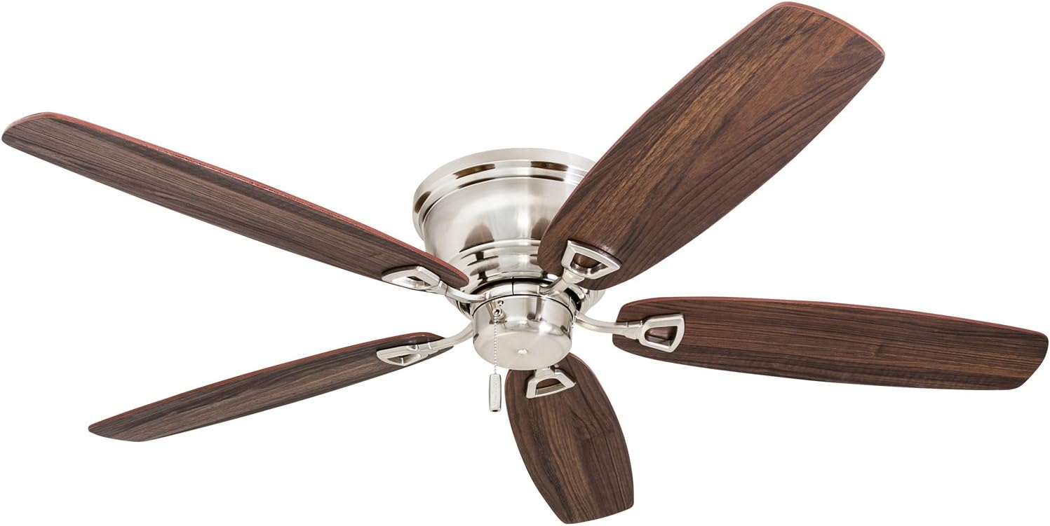 Honeywell Ceiling Fans Glen Alden 52 inch Classic Flush Mount