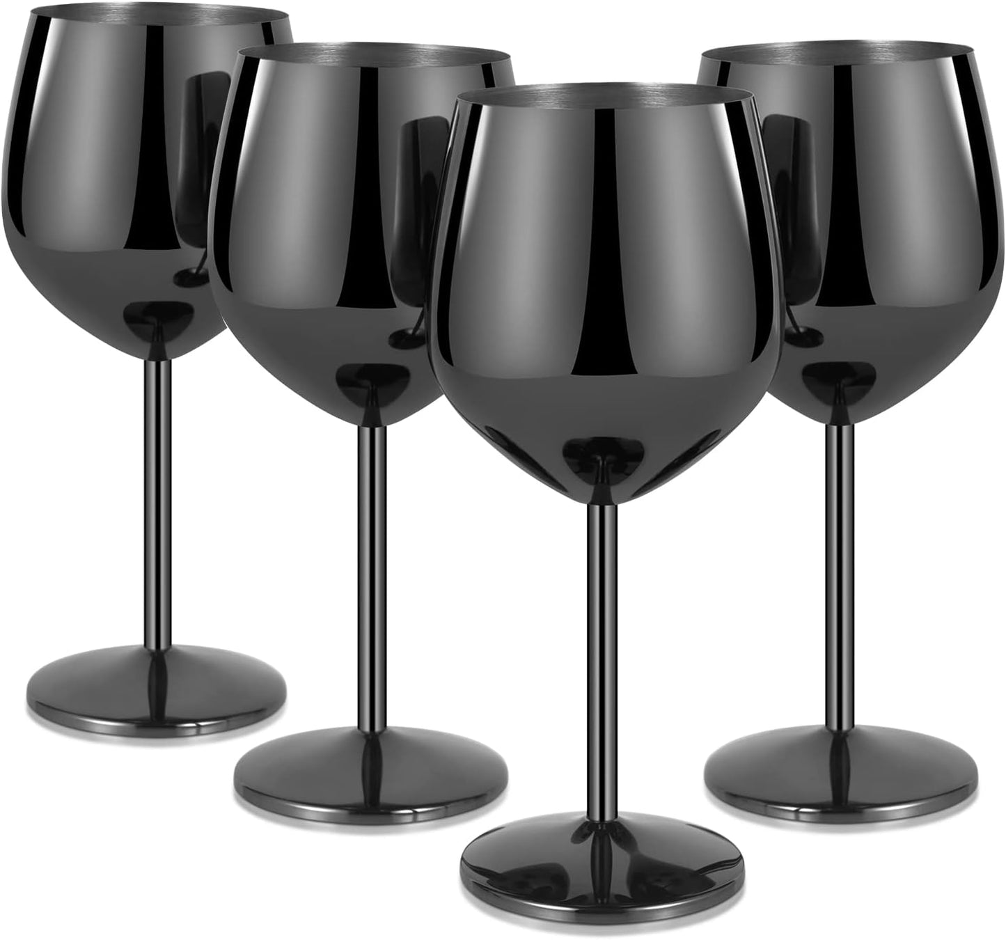 Stainless Steel Wine Glasses Set of 4 for Every Occasion