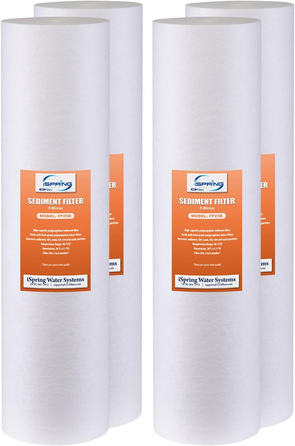 iSpring FP25BX4 High Capacity Water Replacement Cartridge Review