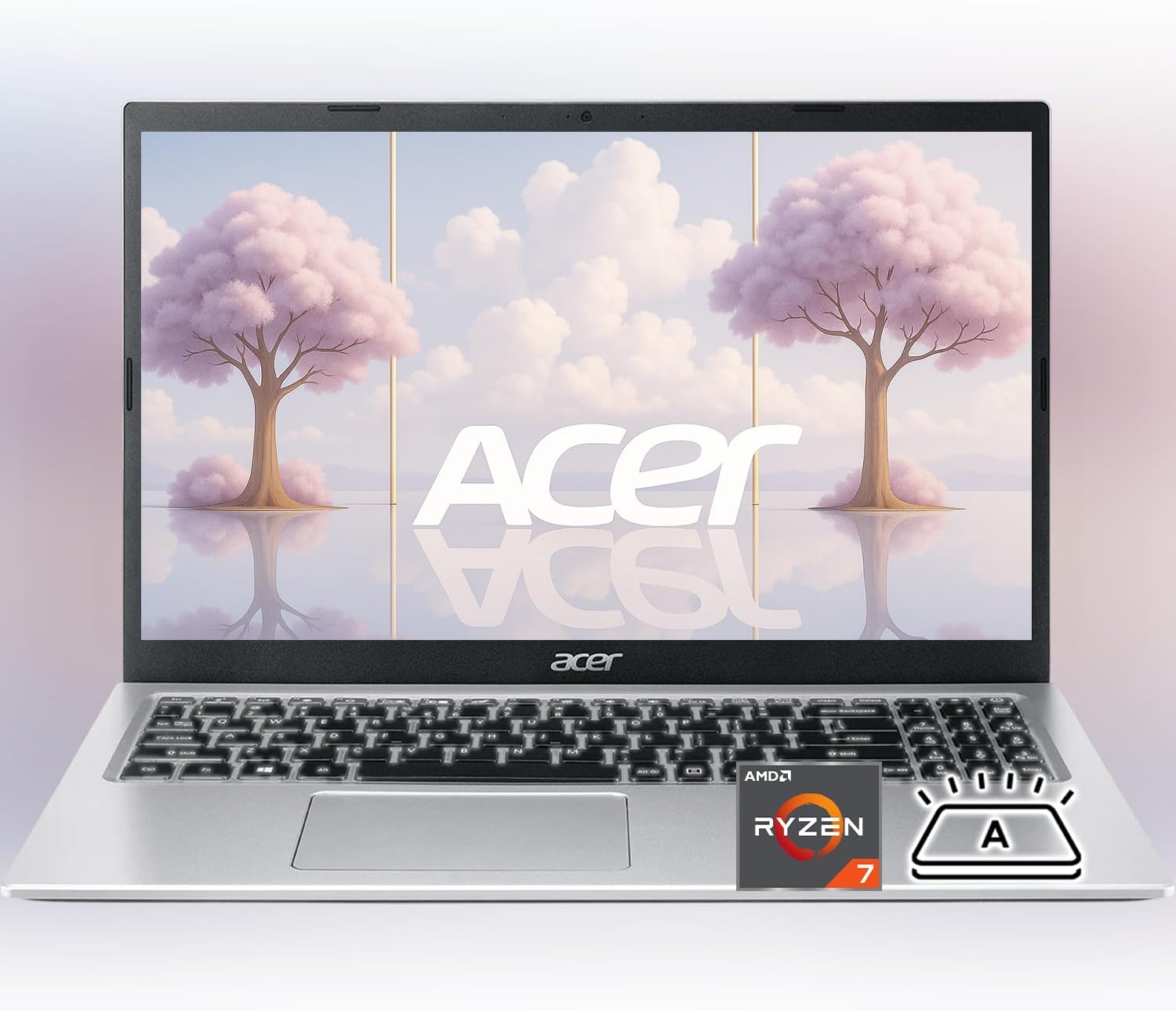 Acer Aspire 3 Premium Laptop with Ryzen 7 and Backlit Keyboard