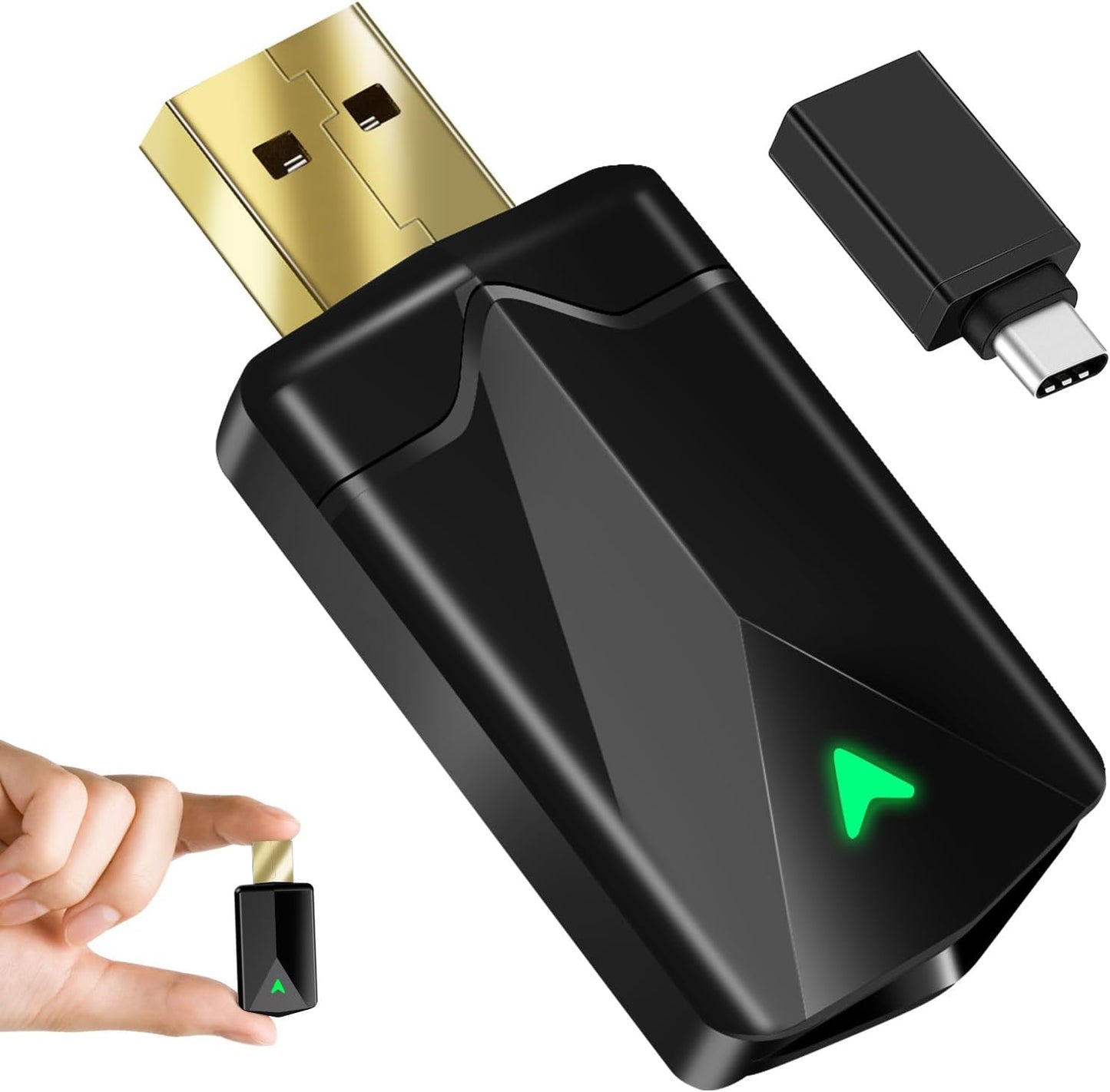 Wireless CarPlay Adapter, Easy Setup for Car, Auto Connect
