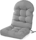 Adirondack Chair Cushion 44x19x4 in Thick Tufted High Back