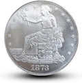 Antique U.S. Coins Collection Seated 1873 Dollar - Historical Replica