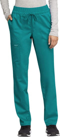 Cherokee Mid Rise Tapered Leg Drawstring Scrub Pant (Style 1SXM)