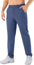 Mens Golf Pants Stretch Classic Fit Dress Pants - Quick Dry Comfort be