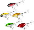 Topwater Fishing Lures 15g & 12g - Propeller Tail Top Water Bass Lures